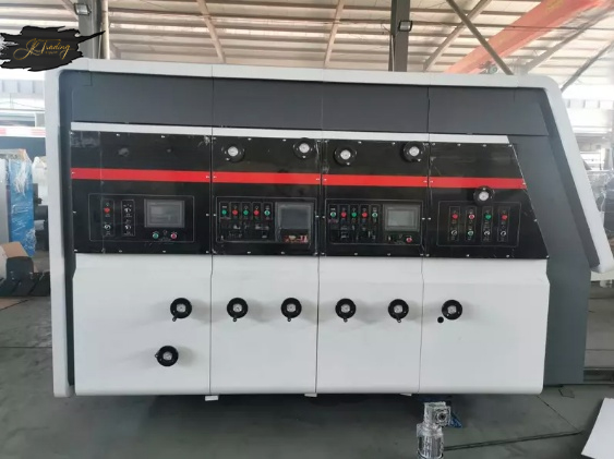 Corrugation Cardboard Packaging Machinery Flexo Printer Slotter Die Cutter Carton Box Machine